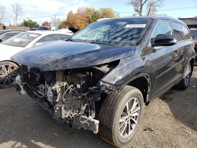 Image 1 of 2018 TOYOTA HIGHLANDER SE 2018 with VIN 5TDJZRFH5JS910351