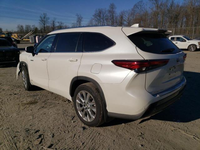Изображение 2 2020 TOYOTA HIGHLANDER HYBRID LIMITED 2020 с VIN 5TDXBRCH1LS004171