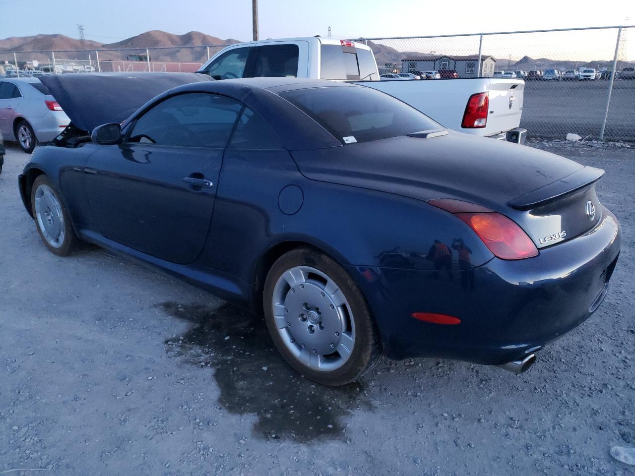 Image 2 of 2005 LEXUS SC 430 2005 with VIN JTHFN48Y950066758