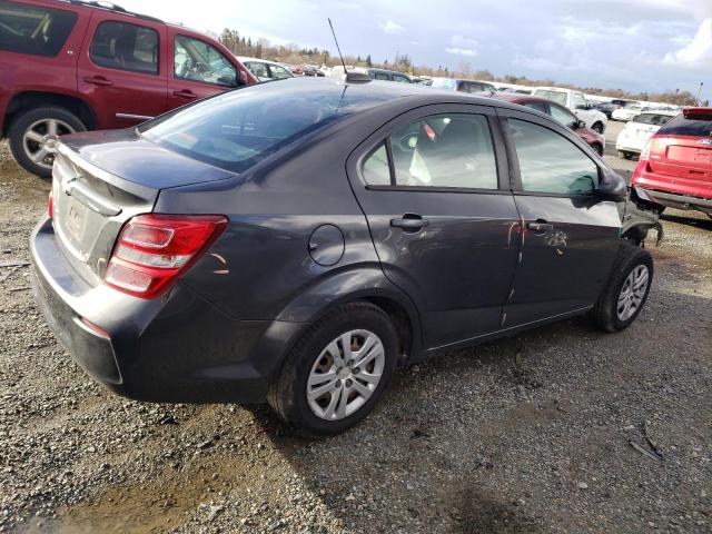 Image 3 of 2017 CHEVROLET SONIC LS 2017 with VIN 1G1JB5SG3H4156763