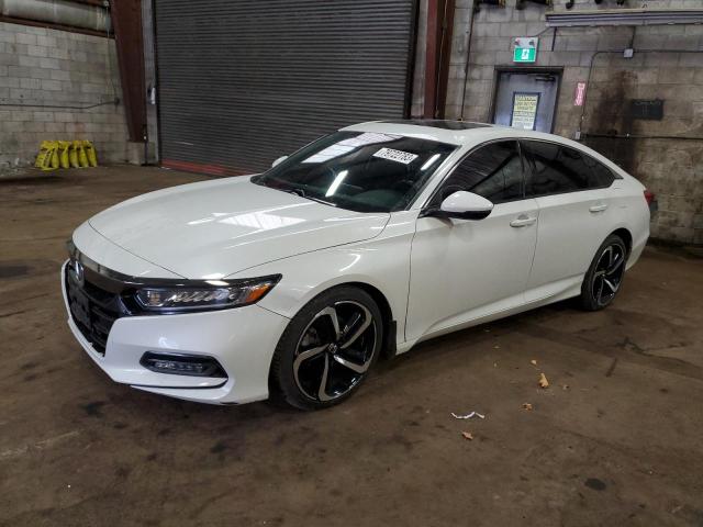 Image 1 of 2019 HONDA ACCORD SPORT 2019 with VIN 1HGCV2F30KA802171