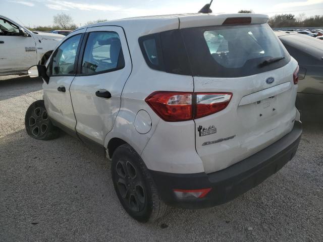Изображение 2 2020 FORD ECOSPORT S 2020 с VIN MAJ3S2FE6LC391489