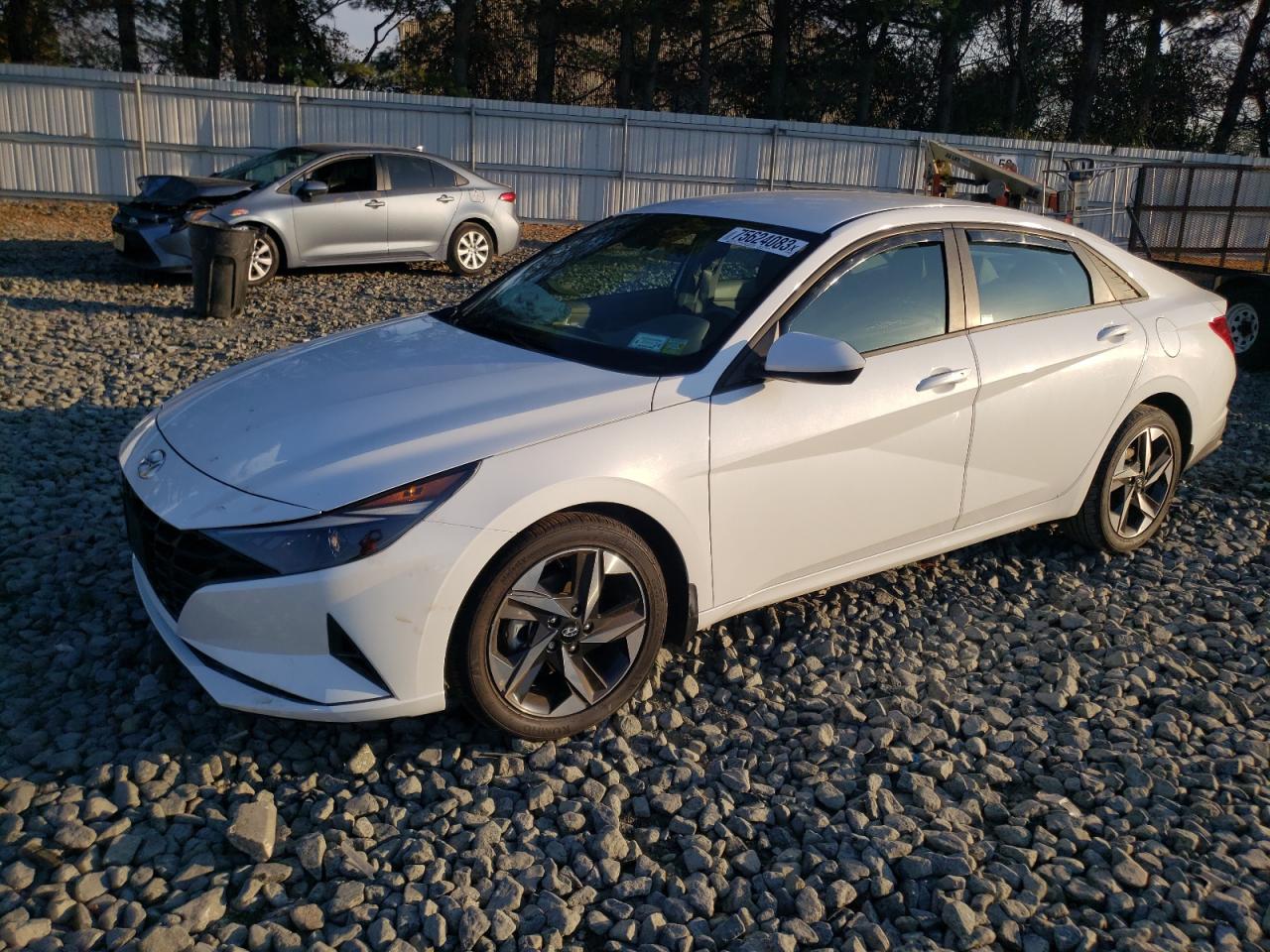 Image 1 of 2023 HYUNDAI ELANTRA SEL 2023 with VIN 5NPLS4AG2PH098083