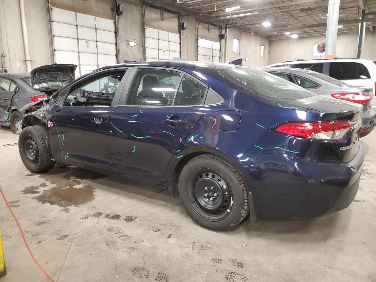 Image 2 of 2023 TOYOTA COROLLA LE 2023 with VIN 5YFB4MDE2PP044981