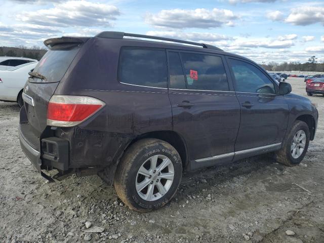 Image 3 of 2013 TOYOTA HIGHLANDER BASE 2013 with VIN 5TDZA3EH3DS044386