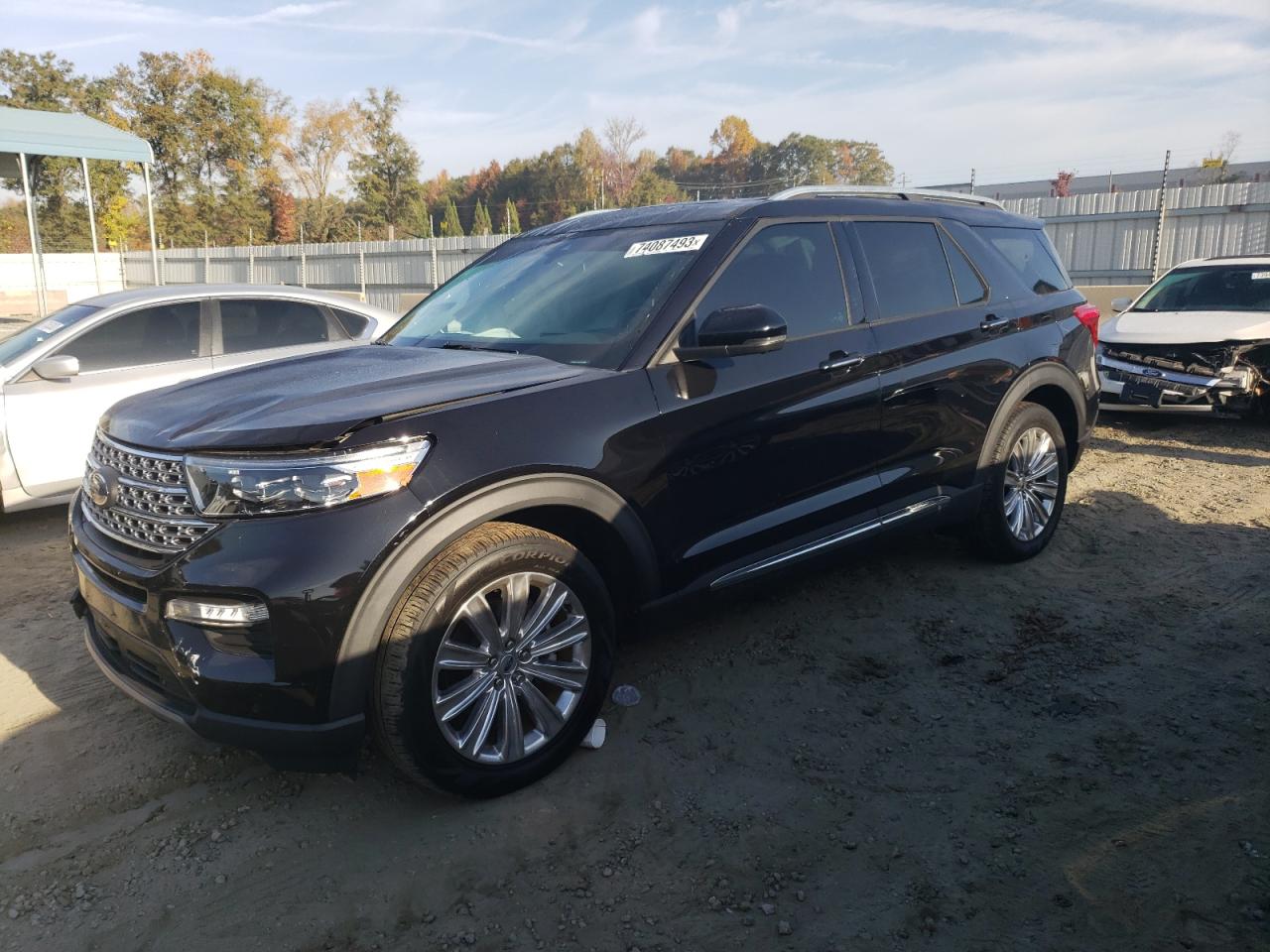 Image 1 of 2020 FORD EXPLORER LIMITED 2020 with VIN 1FMSK7FHXLGC86066