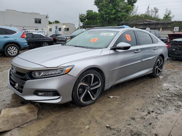 Image 1 of 2018 HONDA ACCORD EXL 2018 with VIN 1HGCV1F60JA003560