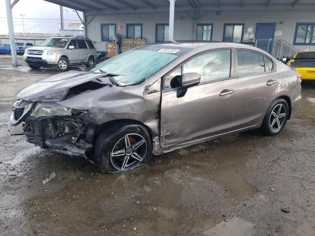 Image 1 of 2014 HONDA CIVIC LX 2014 with VIN 19XFB2F5XEE223390