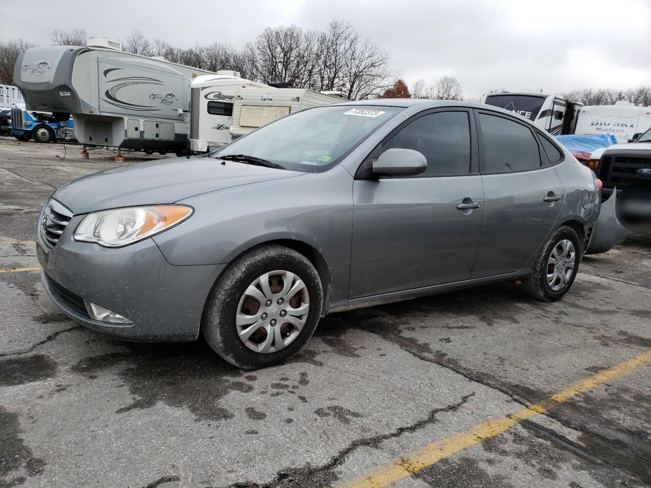 Изображение 1 2010 HYUNDAI ELANTRA BLUE 2010 с VIN KMHDU4AD2AU178383