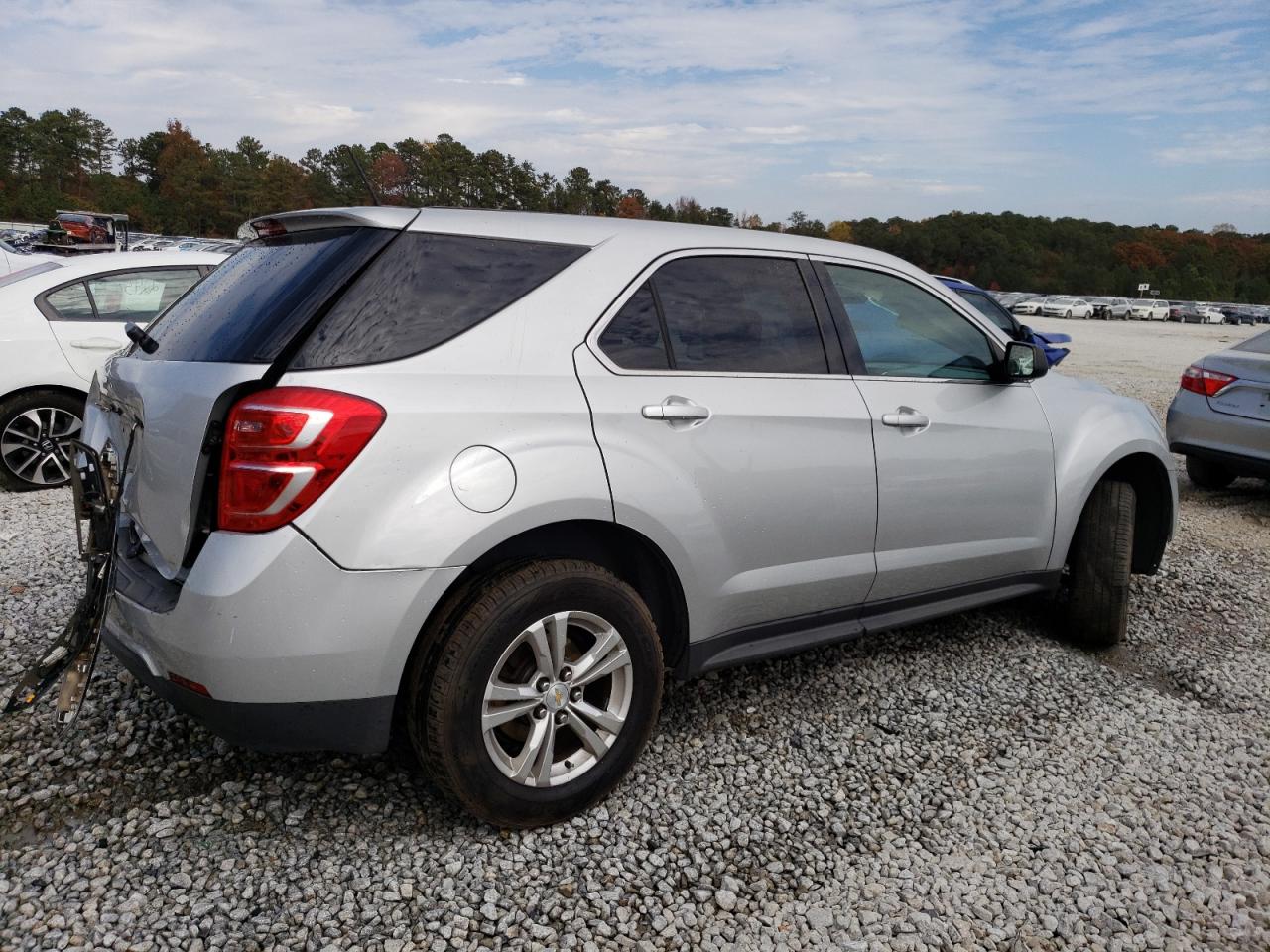 Image 3 of 2017 CHEVROLET EQUINOX LS 2017 with VIN 2GNALBEKXH1581726
