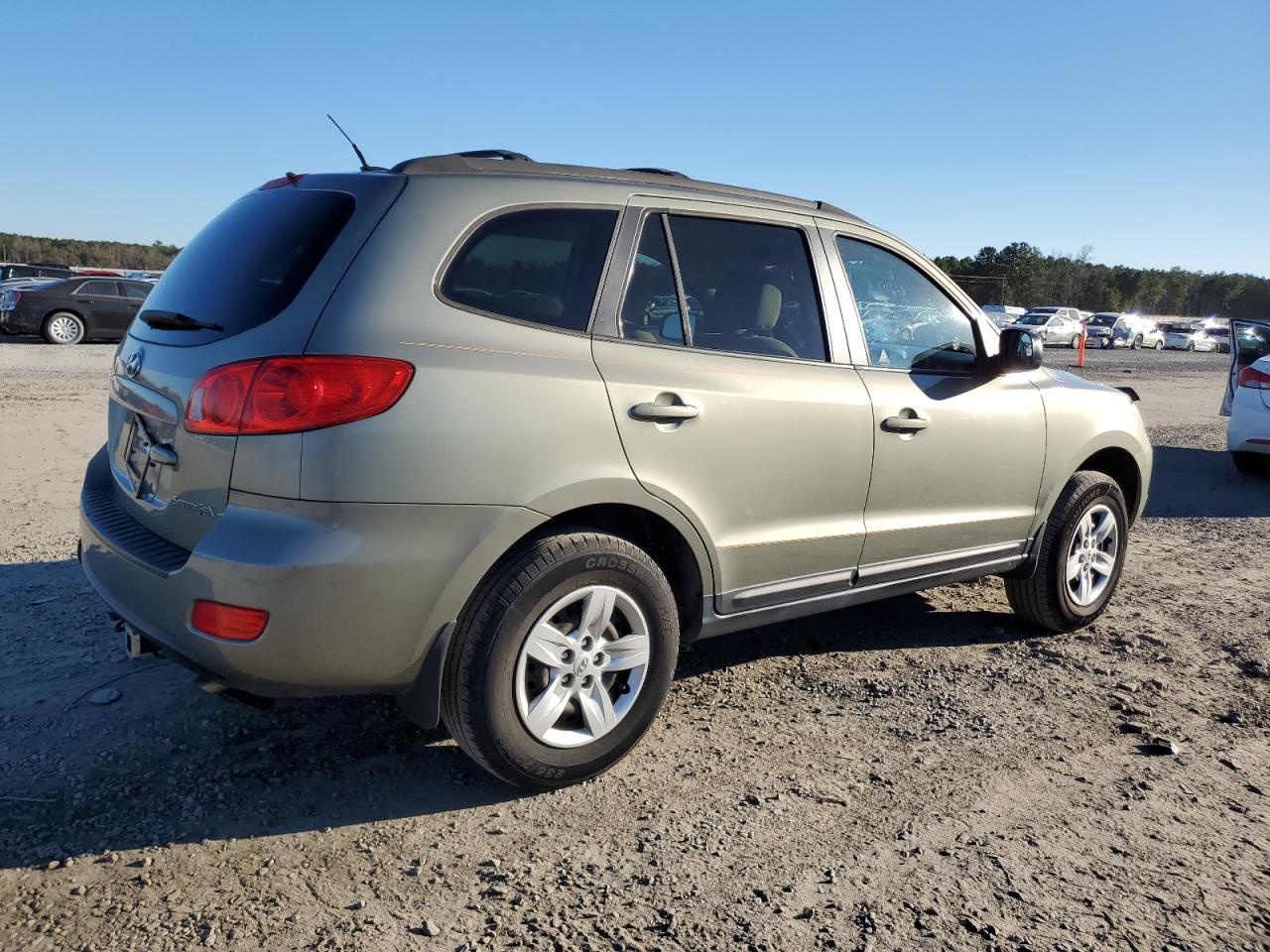Image 3 of 2009 HYUNDAI SANTA FE GLS 2009 with VIN 5NMSG13D89H280305