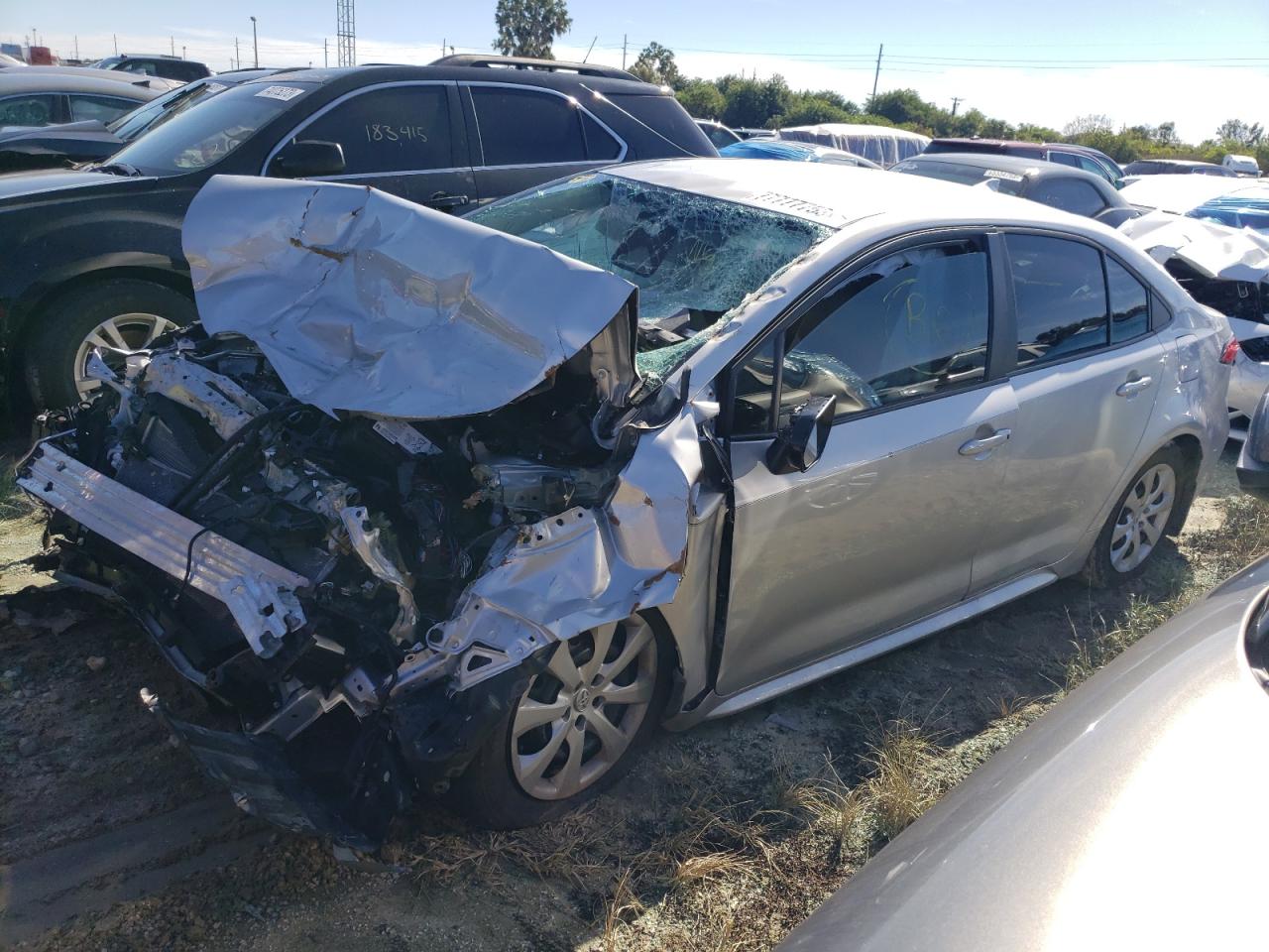 Image 1 of 2023 TOYOTA COROLLA LE 2023 with VIN 5YFB4MDEXPP024848