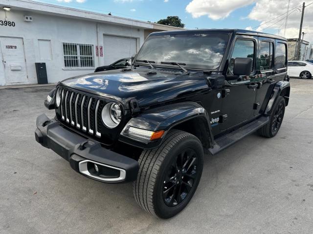 Изображение 2 2021 JEEP WRANGLER UNLIMITED SAHARA 4XE 2021 с VIN 1C4JJXP68MW754366