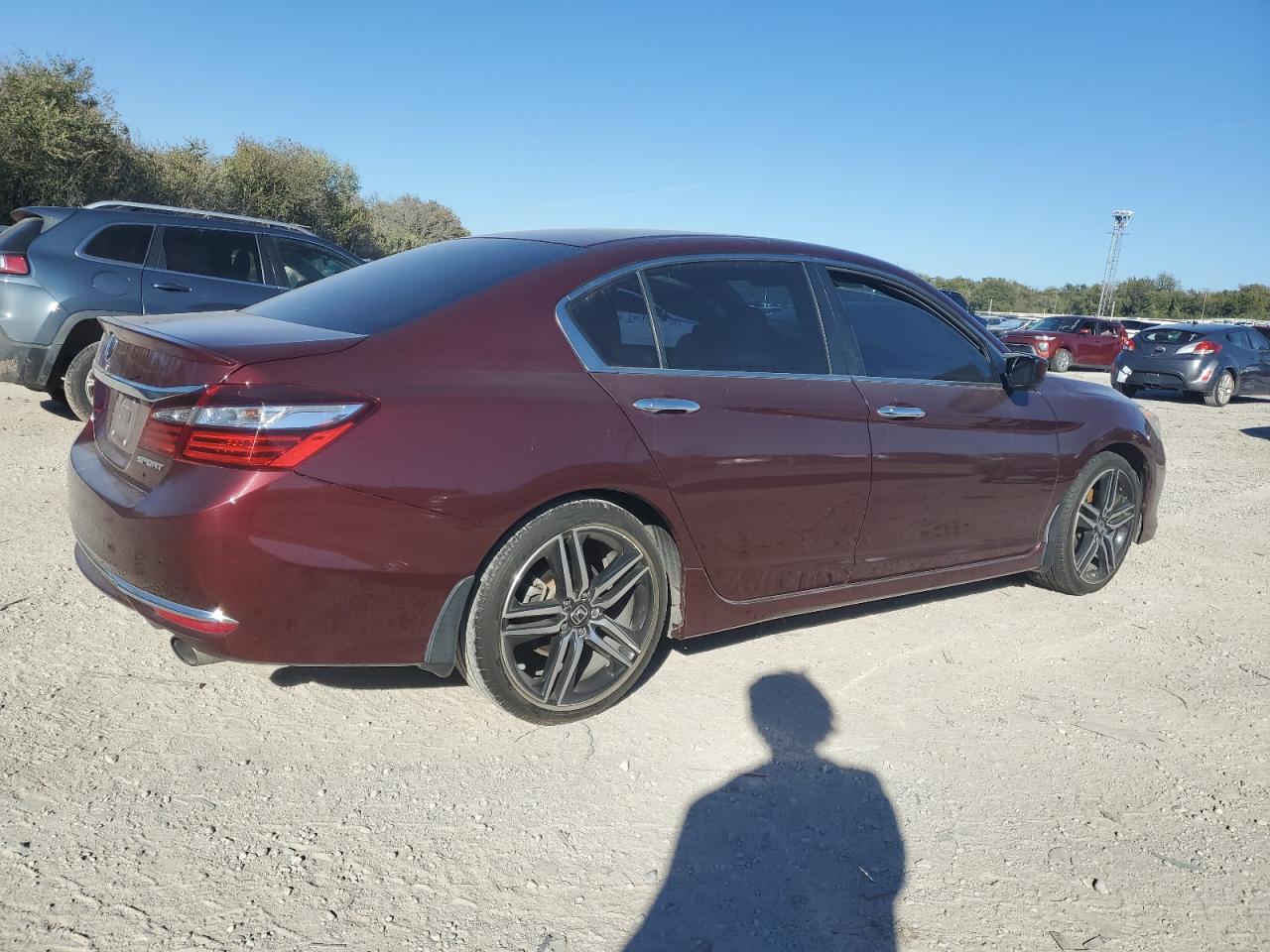 Image 3 of 2017 HONDA ACCORD SPORT 2017 with VIN 1HGCR2F59HA149810