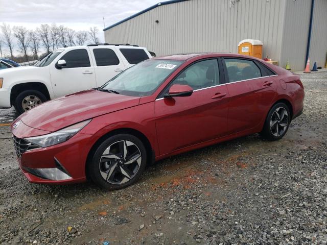 Image 1 of 2023 HYUNDAI ELANTRA LIMITED 2023 with VIN KMHLN4AJXPU080371