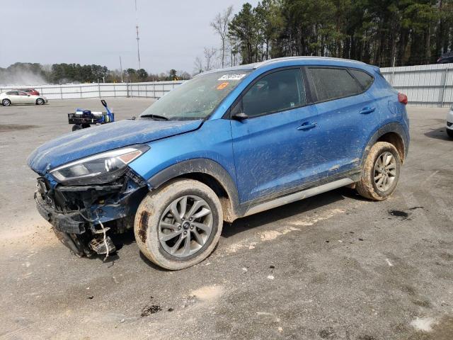 Image 1 of 2018 HYUNDAI TUCSON SEL 2018 with VIN KM8J3CA47JU722019