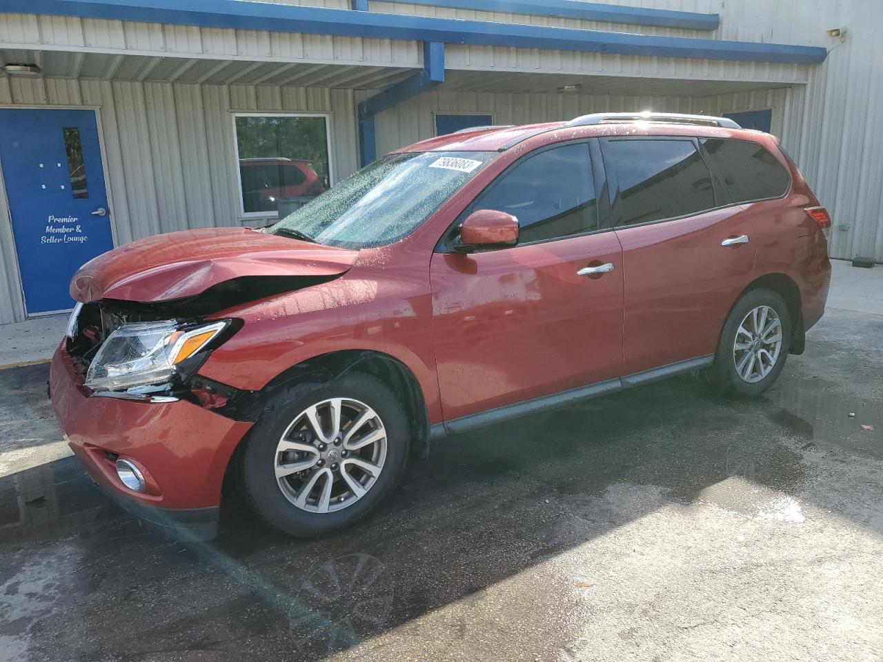 Изображение 1 2015 NISSAN PATHFINDER S 2015 с VIN 5N1AR2MN5FC723096