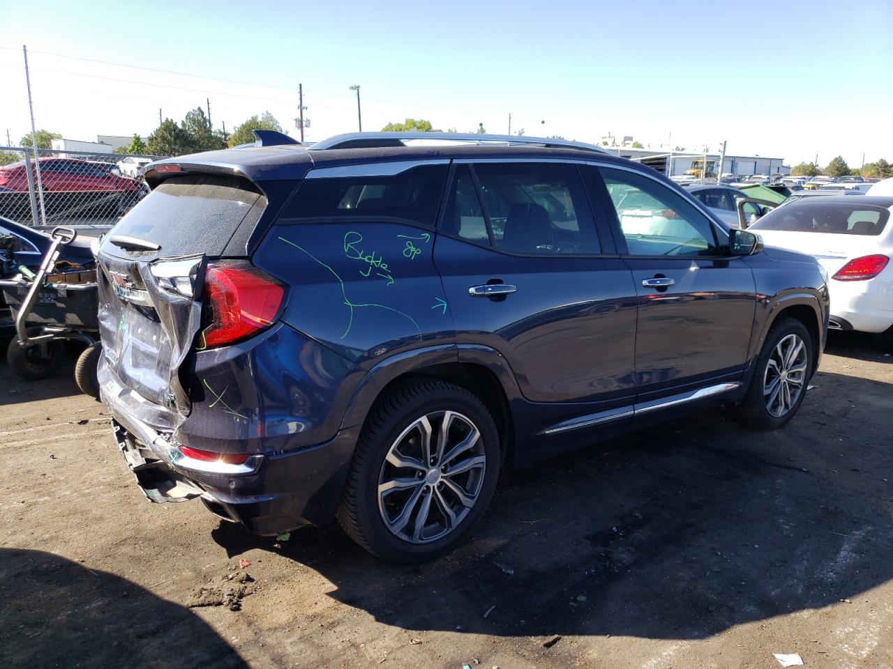 Image 3 of 2018 GMC TERRAIN DENALI 2018 with VIN 3GKALXEX6JL215336