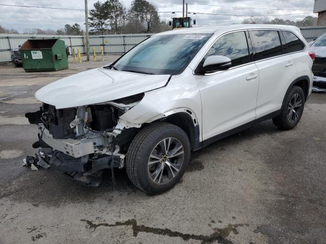 Изображение 1 2019 TOYOTA HIGHLANDER LE 2019 с VIN 5TDZZRFH8KS361703