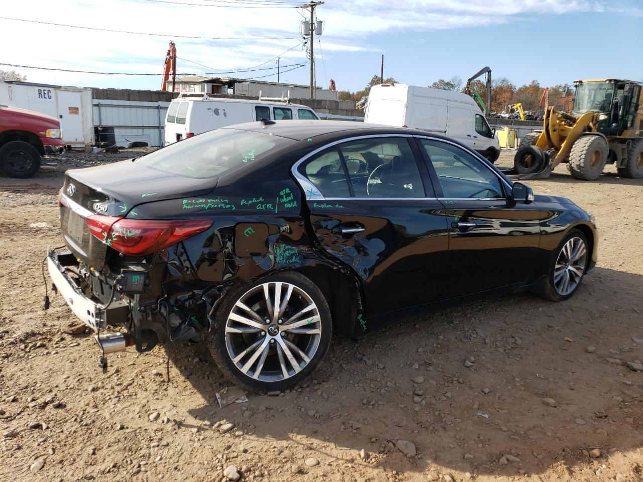 Image 3 of 2021 INFINITI Q50 SENSORY 2021 with VIN JN1EV7CR1MM750793