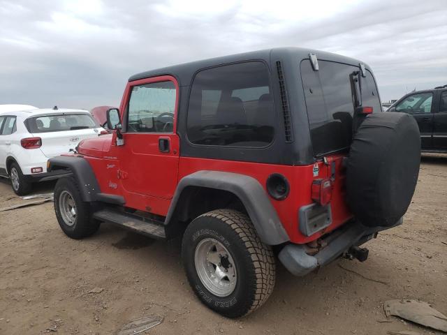 Image 2 of 2002 JEEP WRANGLER / TJ SPORT 2002 with VIN 1J4FA49SX2P748049