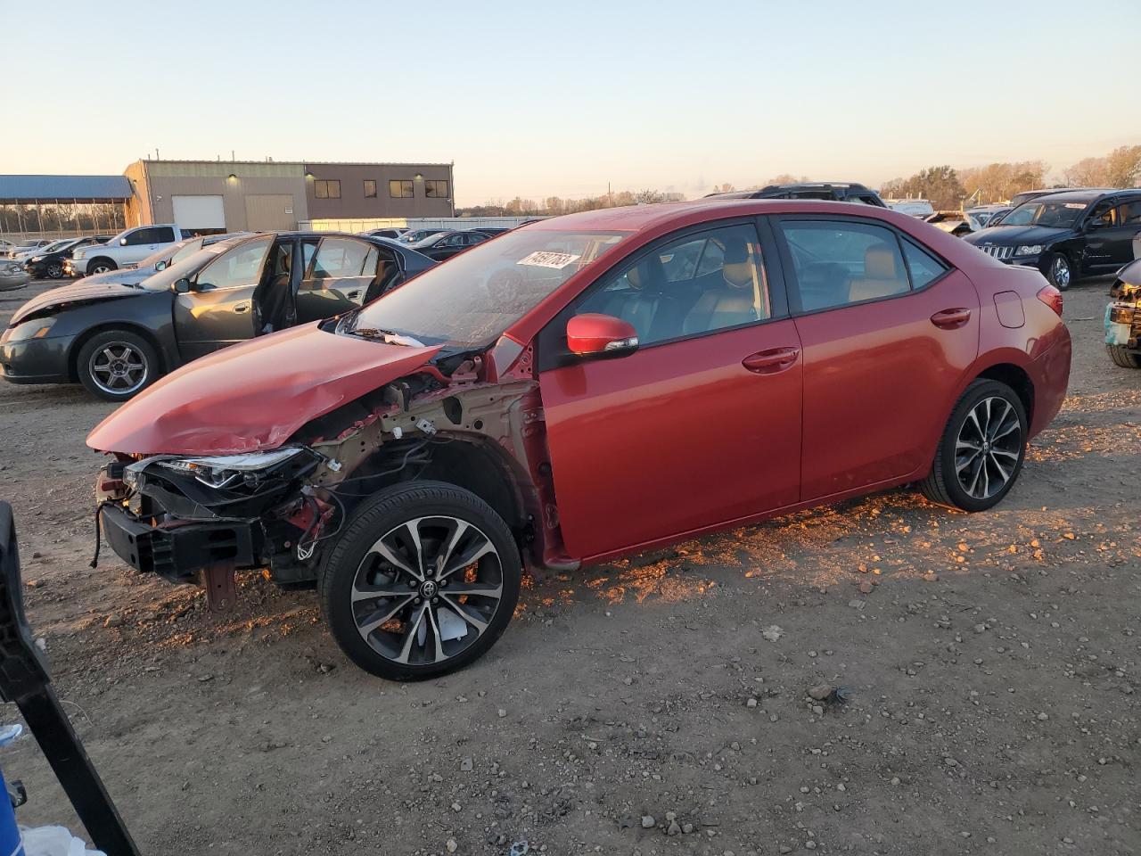 Image 1 of 2019 TOYOTA COROLLA L 2019 with VIN 5YFBURHEXKP893823