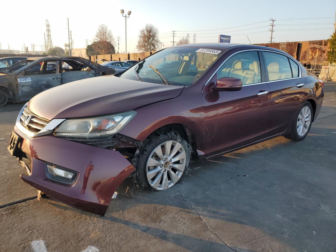 Изображение 1 2015 HONDA ACCORD EXL 2015 с VIN 1HGCR2F84FA052134