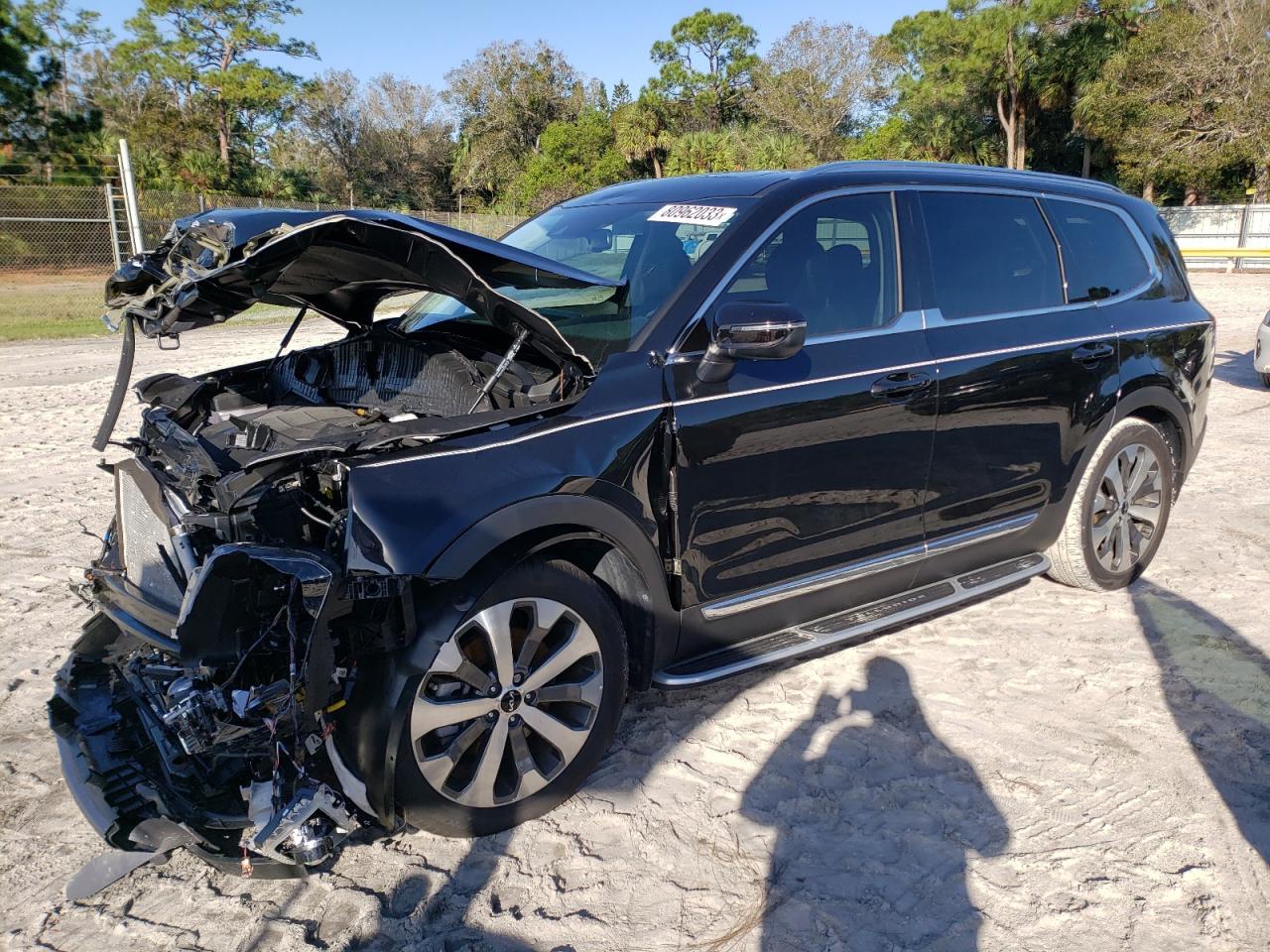 Image 1 of 2022 KIA TELLURIDE EX 2022 with VIN 5XYP34HC9NG311312