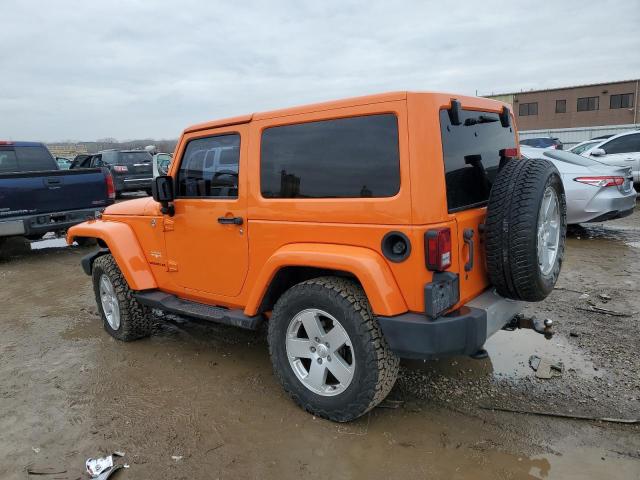 Image 2 of 2012 JEEP WRANGLER SAHARA 2012 with VIN 1C4GJWBGXCL176419