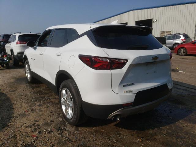 Image 2 of 2022 CHEVROLET BLAZER 2LT 2022 with VIN 3GNKBCR47NS119665