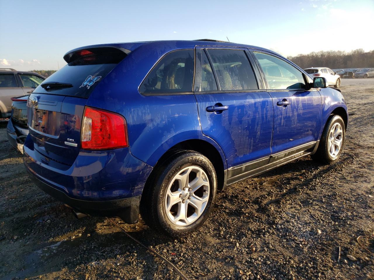 Image 3 of 2013 FORD EDGE SEL 2013 with VIN 2FMDK3J96DBA51285