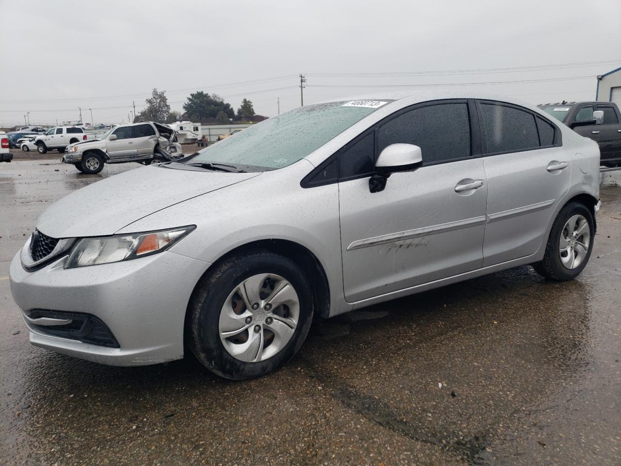 Image 1 of 2013 HONDA CIVIC LX 2013 with VIN 19XFB2F52DE029726