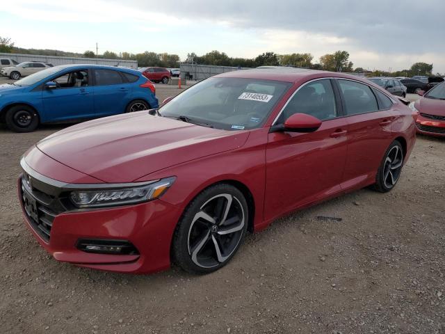 Image 1 of 2018 HONDA ACCORD SPORT 2018 with VIN 1HGCV2E35JA011523