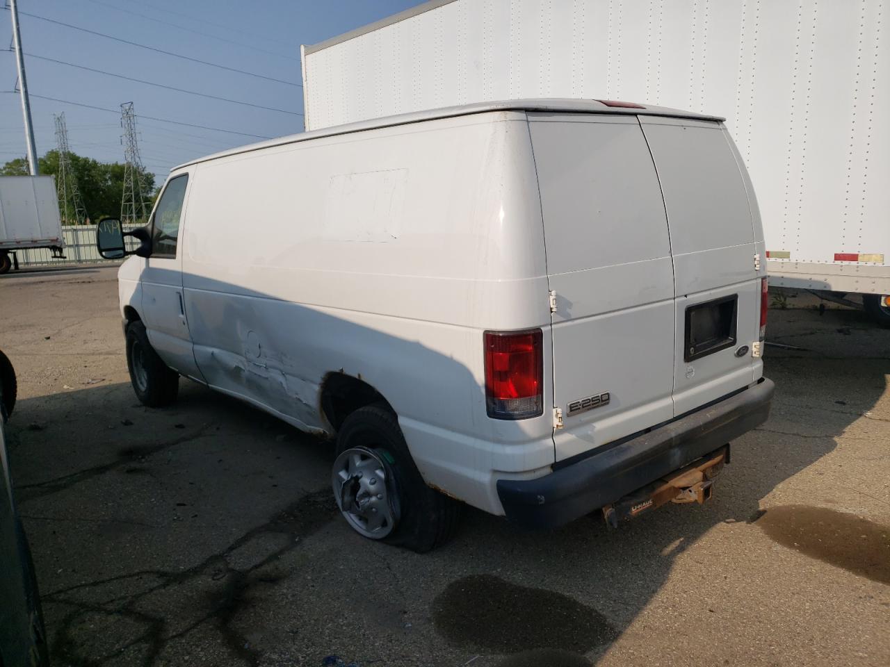 Image 2 of 2008 FORD ECONOLINE E250 VAN 2008 with VIN 1FTNE24L88DA03708