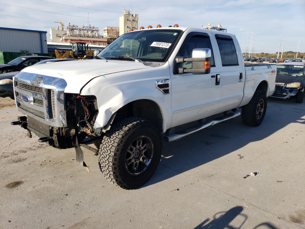 Image 1 of 2008 FORD F250 SUPER DUTY 2008 with VIN 1FTSW21R48EC45981