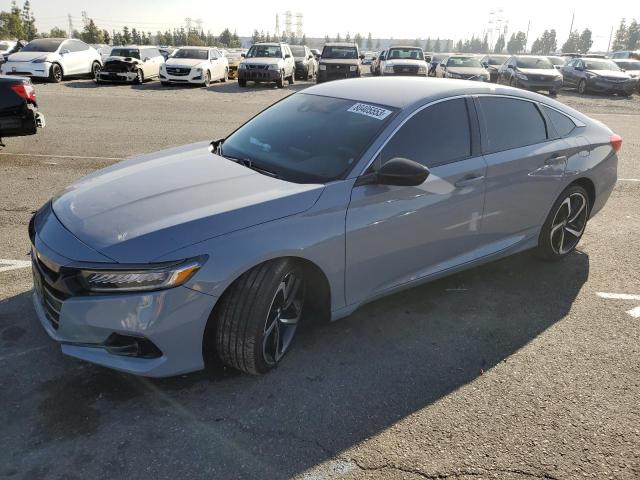 Image 1 of 2021 HONDA ACCORD SPORT 2021 with VIN 1HGCV1F3XMA010655