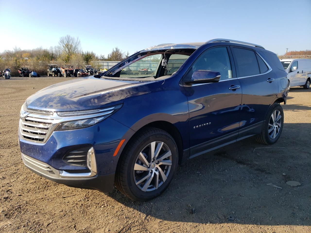 Image 1 of 2022 CHEVROLET EQUINOX PREMIER 2022 with VIN 3GNAXNEV6NS182585