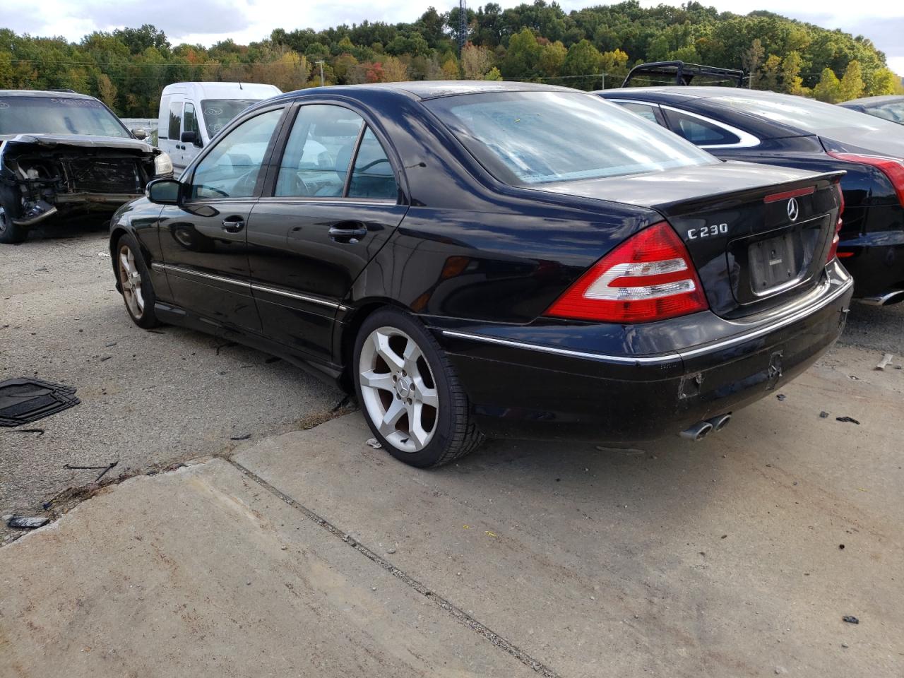 Obraz 3 z 2007 MERCEDES-BENZ C 230 2007 z VIN WDBRF52H87E024936