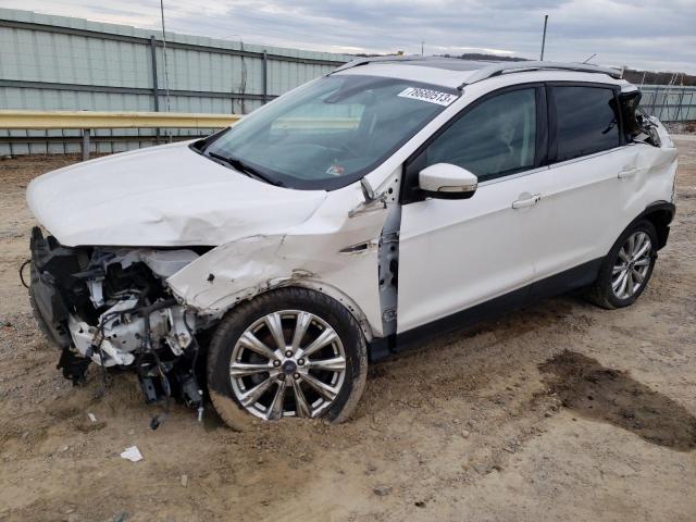Image 1 of 2017 FORD ESCAPE TITANIUM 2017 with VIN 1FMCU0JD0HUA79964