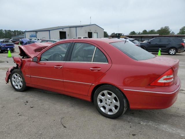 Image 2 of 2005 MERCEDES-BENZ C 240 2005 with VIN WDBRF61J75A660715