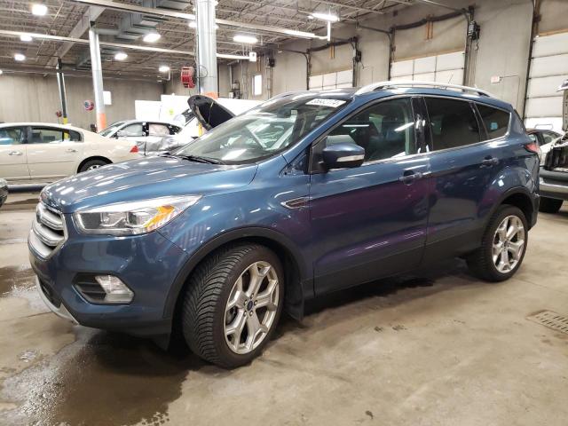 Image 1 of 2018 FORD ESCAPE TITANIUM 2018 with VIN 1FMCU9J99JUC84818
