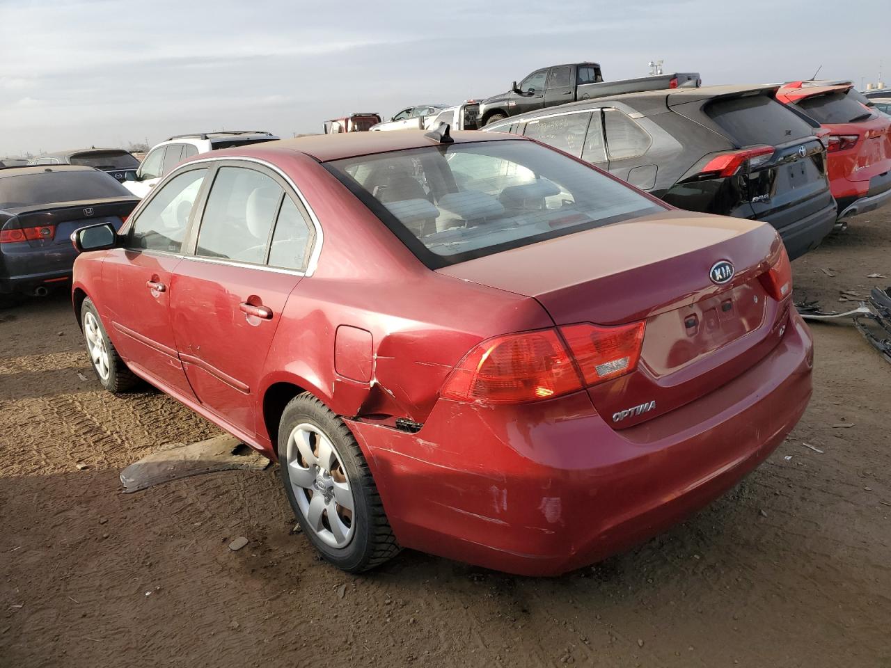 Изображение 2 2009 KIA OPTIMA LX 2009 с VIN KNAGE228995295062