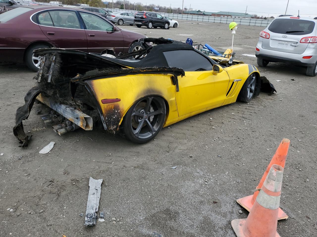 Image 3 of 2011 CHEVROLET CORVETTE GRAND SPORT 2011 with VIN 1G1YW3DW8B5110360