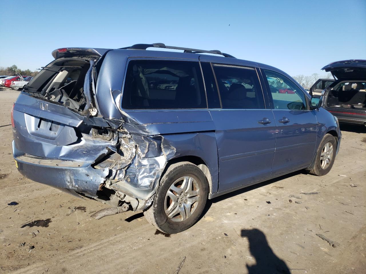 Изображение 3 2007 HONDA ODYSSEY EX 2007 с VIN 5FNRL384X7B019867