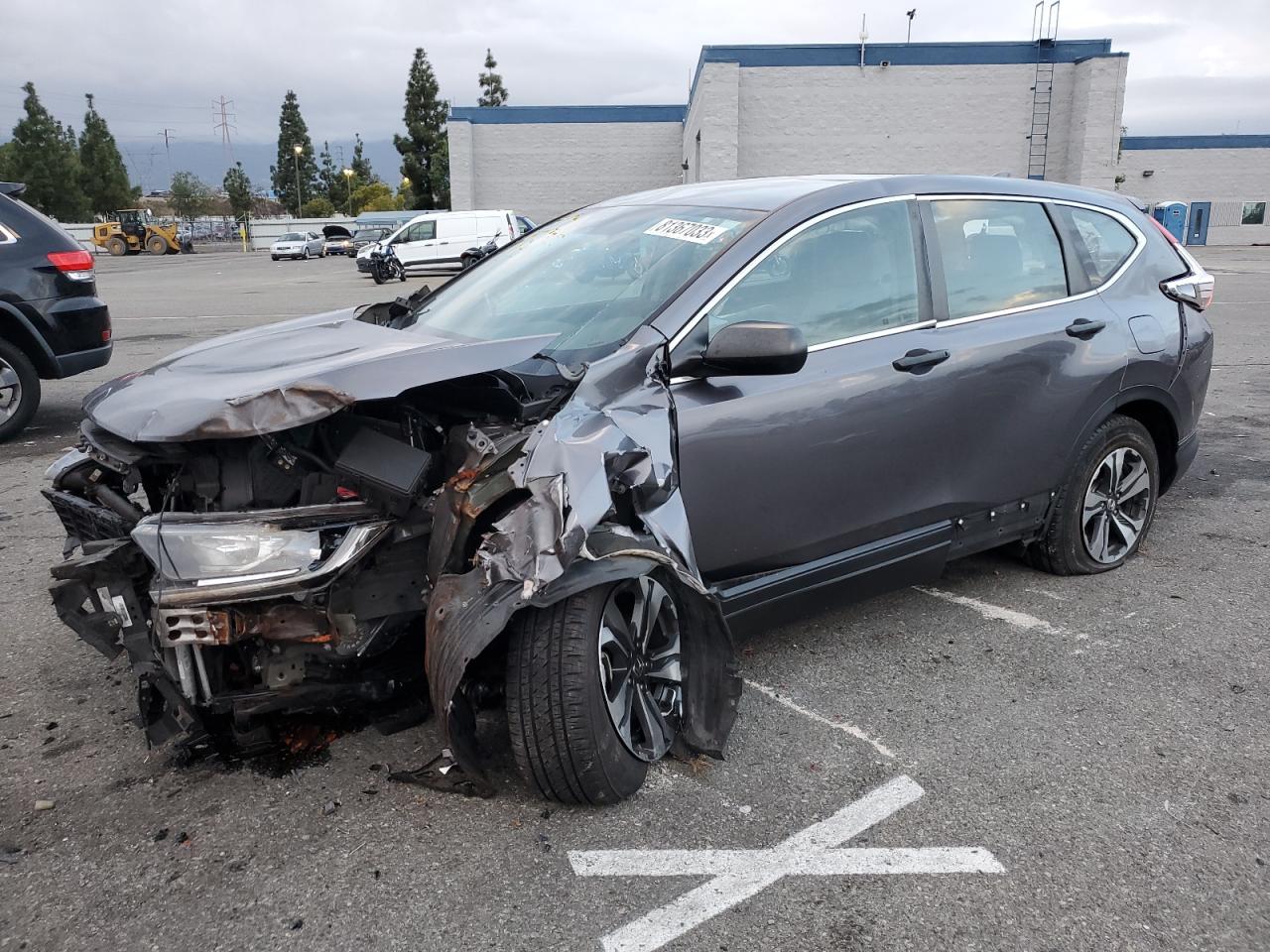 Image 1 of 2017 HONDA CR-V LX 2017 with VIN 7FARW5H36HE003844