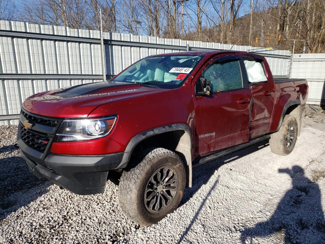 Изображение 1 2018 CHEVROLET COLORADO ZR2 2018 с VIN 1GCGTEEN7J1266103