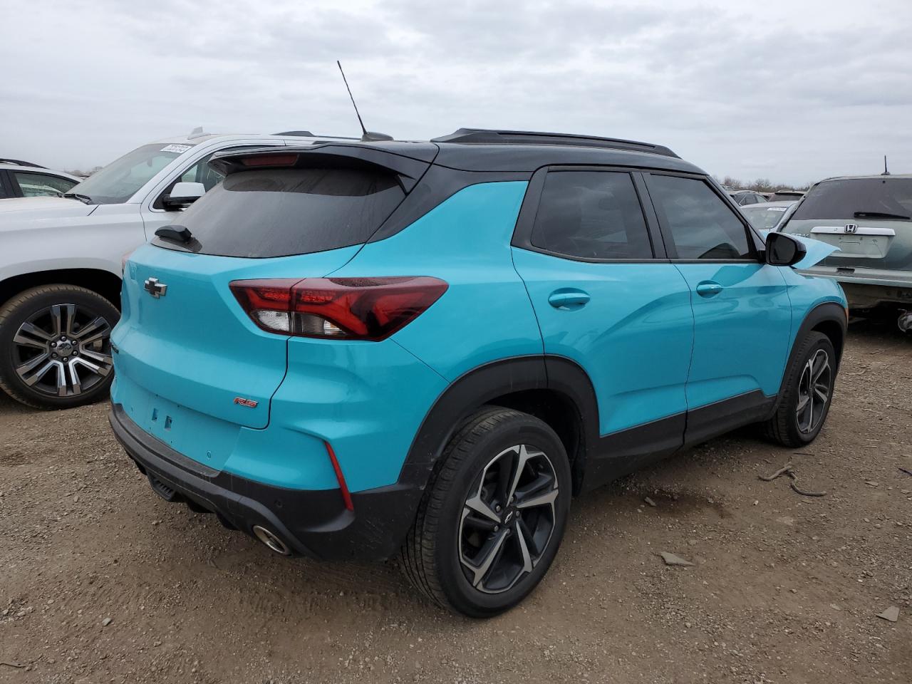 Image 3 of 2021 CHEVROLET TRAILBLAZER RS 2021 with VIN KL79MTSLXMB008991