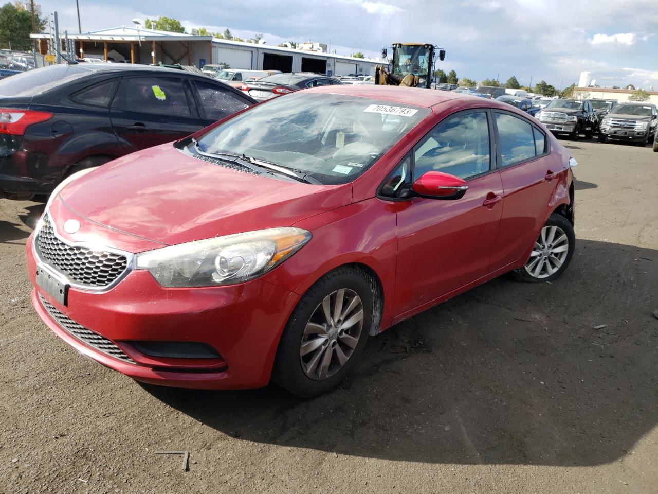 Image 1 of 2015 KIA FORTE LX 2015 with VIN KNAFX4A6XF5271866