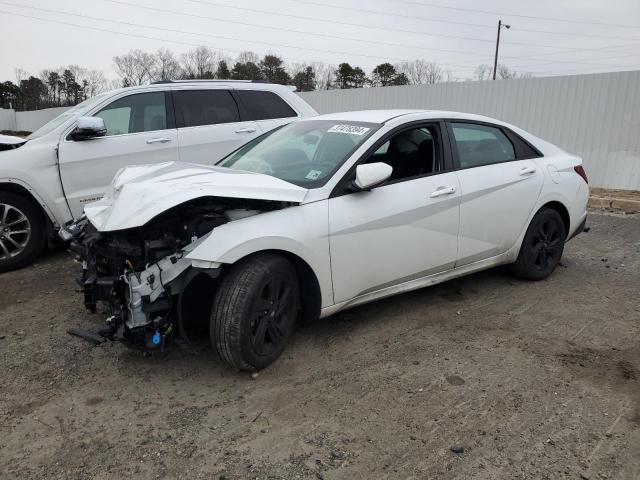 Image 1 of 2021 HYUNDAI ELANTRA SEL 2021 with VIN 5NPLM4AG3MH007280