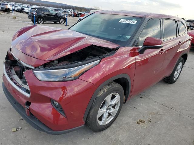 Obraz 1 z 2022 TOYOTA HIGHLANDER L 2022 z VIN 5TDZZRAH0NS128071